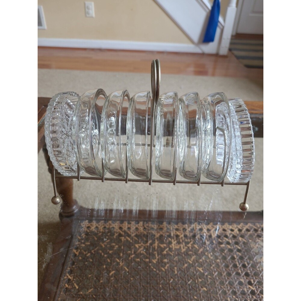 Vintage Princess House Coaster Or Ash Tray Set